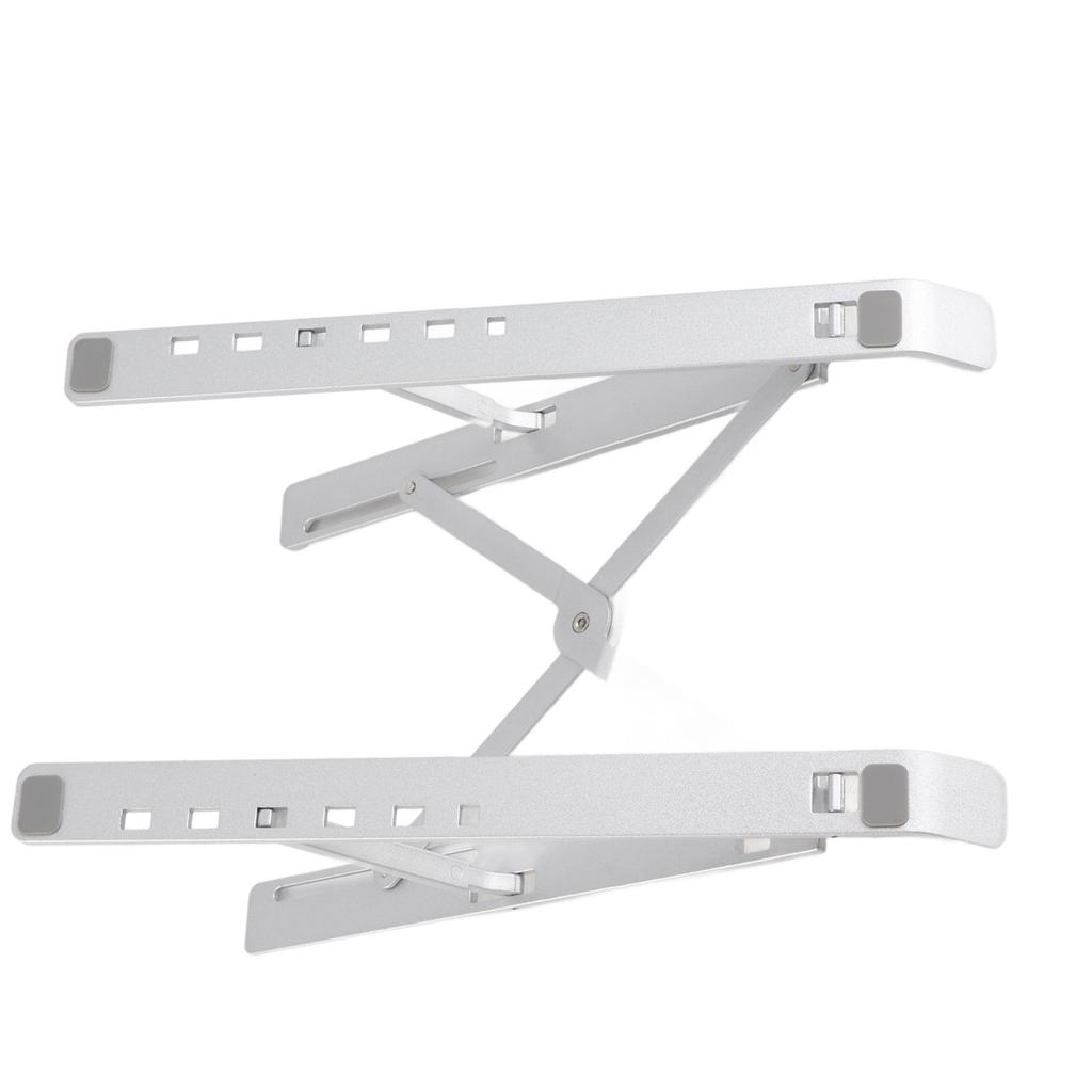 Desk Laptop Stand Foldable Aluminum Alloy Computer Stand Portable Laptop Riser Cooling RackSilver