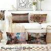 Exquisite Floral Patterned Pillowcase Suitable For Sofa Bedroom Car Pillow Cover Cushion Rectangular Back Cushion