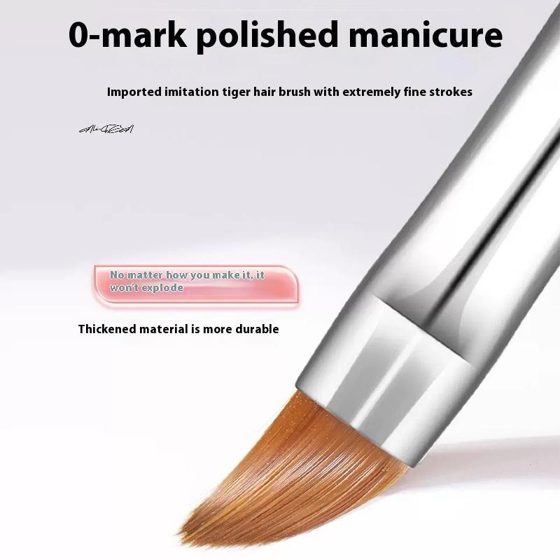 6Pcs Candy Color Nail Art Brushes Detail Painting Design Pen Phototherapy Gel Drawing Tool Manicure Brushes