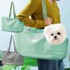 Soft Puppy Shoulder Handbag Breathable Puppy Carrying Bag Pet Supplies Pet Travel Bags  Summer
