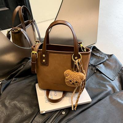 Mode Retro Nische High-End Tasche Damen Neuer Trend Vielseitige Bucket Bag Einzelne Schulter Messenger Handtasche