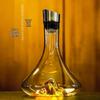 Crystal Glass Golden Mountain Waterfall Wine Decanter