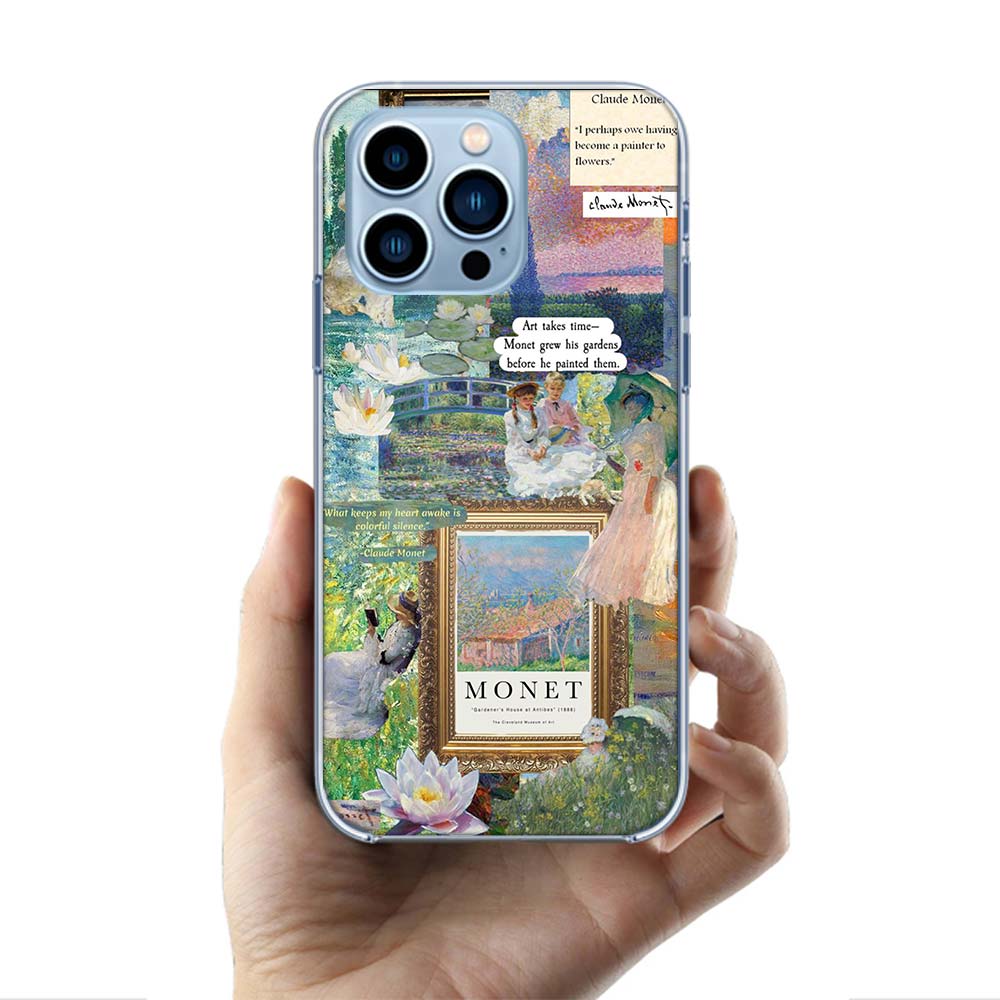 Claude Monet Art Cases Phone Case For Iphone 17E 16E 17 Air 16 Pro Max 15 Pro 14 Plus 11 13 12 Mini Cover Cases Compatible with