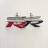 3D Metal RR Logo Car Front Grille Rear Trunk Emblem Badge Decals For Honda Civic Mugen Accord Crv City Hrv Sticker Accessories  JP8