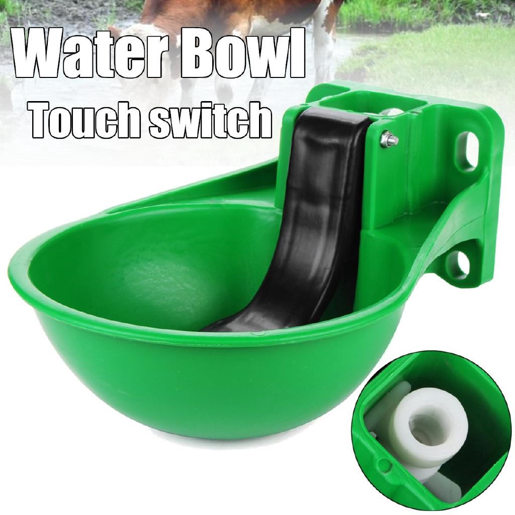 Automatic Water Bowl Cow Horse Touch Switch Drinking Stock Waterer Plastic Farm - INTL