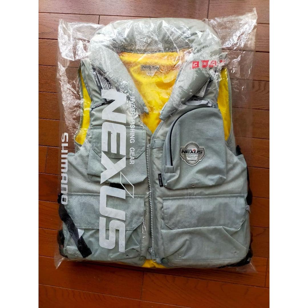 Used Shimano Floating Vest Life Jacket Free Size Nexus