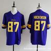Vikings Team Football Jersey 22 Number Embroidered Rugby Shirt Adult Unisex