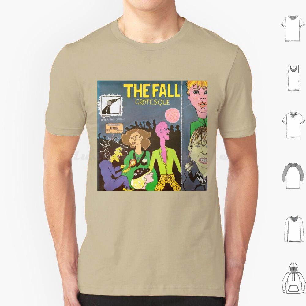Grotesque T Shirt Big Size 100 Cotton Fall Mark Smith Grotesque Music Album Record Vinyl Band Artist