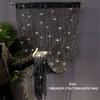 Straight Line Straight Line Curtains 100cm*200cm Tassel Curtains  Wedding Decoration