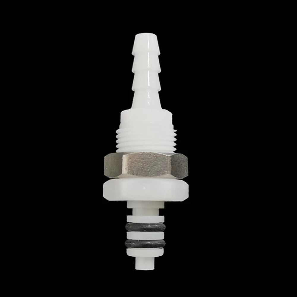 1Pcs Quick Shut-Off Hose Joint Tube Connector Quick Coupler Hose Barb Valved For Hose Pipe Tube
