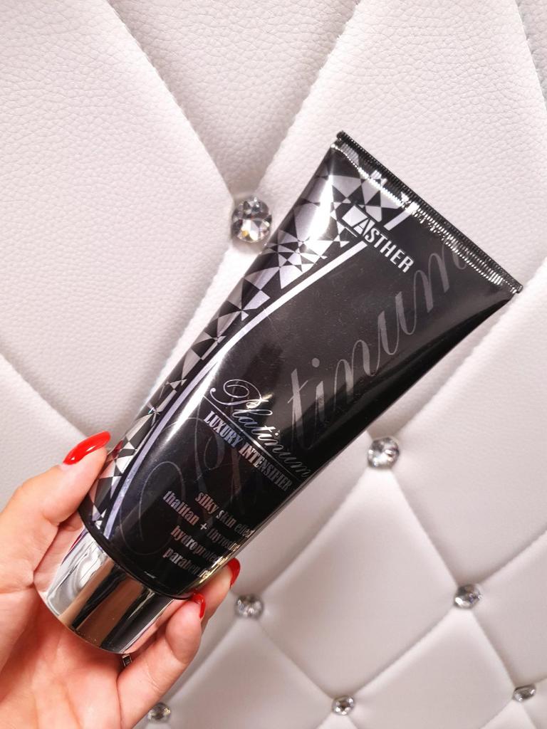 Asther Platinum Strong Tanning Bronzer Lotion x2pcs