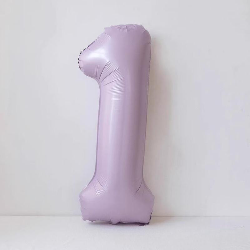 32inch Gold Rose Blue Silver Number Aluminum Film Balloons Digital Baby Shower Christmas Wedding Happy Birthday Party Decoration