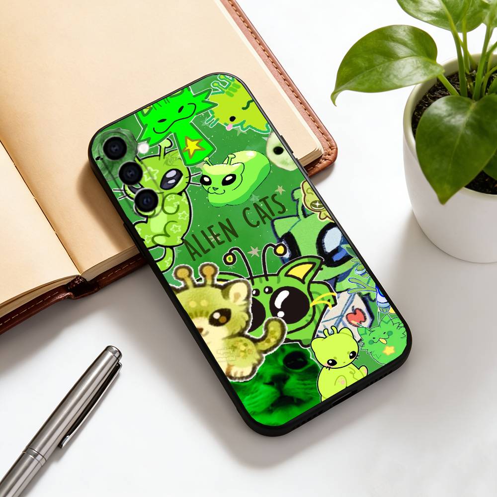 

E.T. Phone Case For Samsung Galaxy A73,A72,A71,A70,A53,A52,A51,Others Soft Black Cover Samsung a71 5g