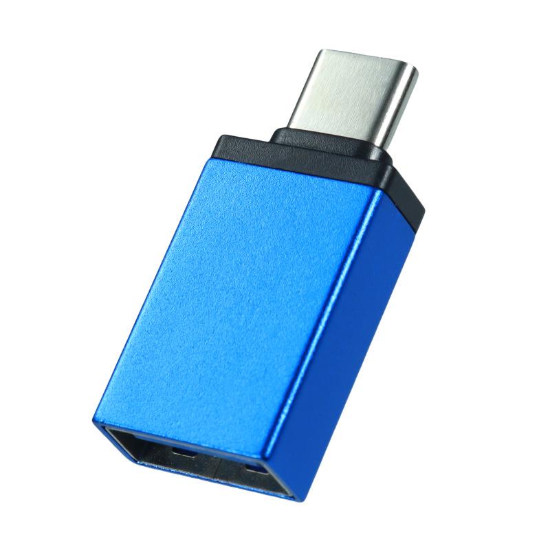 Usb 3.1 To Usb 3.0 Adapter Glossy Mobile Phone Adapter Usb C Male To Usb Female Converter Portable Type-C Converter For