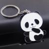 Fashion Lovely Panda Metal Keyring Keychain Car Key Holder Bag Pendant Gift