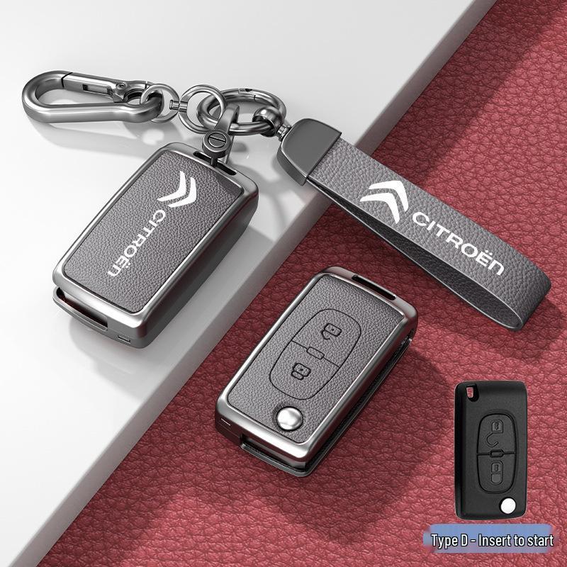 Car Key Cover & Buckle for Citroen C3XR, C4L, Tianyi, C5, C4 Sega, Elysee, C6 Models