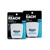 REACH Zahnseide Wachs Ungewachst 50m 2er Pack x