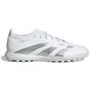 Adidas Predator 24 League Low Turf Cloud White Silver Metallic Grey Unisex Kopačky Šedá-Jedna IE2613