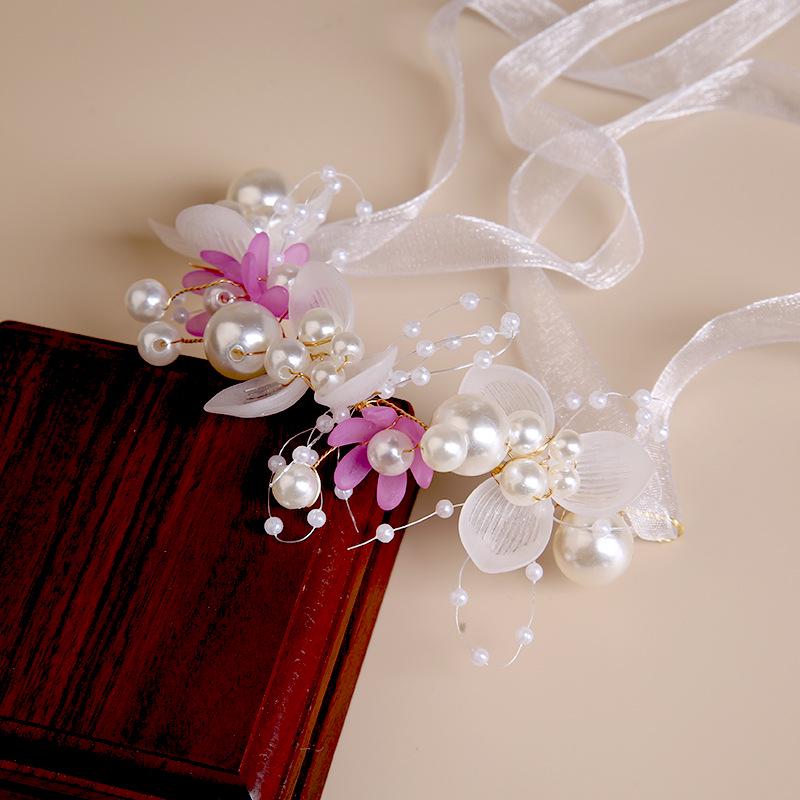 Bridal Flower Headband and Crown for Children