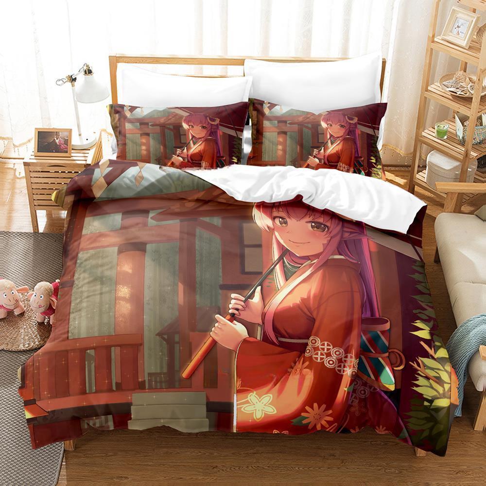 Monster Musume: Everyday Life With Monster Girls Bedding Set Cartoon Anime three-piece set Adult Kid Bedroom Duvet cover Sets