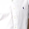 Polo Ralph Lauren FW22 Solid Oxford Short Sleeve Shirt Men shirts White 710794605-002