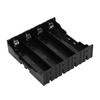 3Pcs Multifunction DIY 4 Slots 3.7V 18650 Battery Case Holder Storage Box with Pins