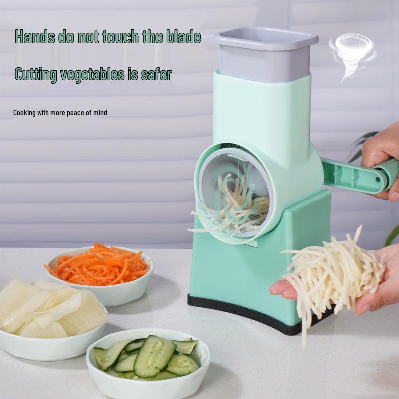 Multifunctional Hand-Cranked Vegetable Slicer & Grater 2025 Model