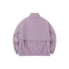 Anta Competition Series Solid Color Zip Baseball Collar Long Sleeve Jacket Men Jacket Dust-Purple 152331602-2