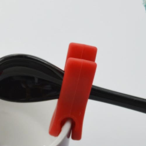 Spoon Pot Pan Holder, Silicone Pot Clip - Rabbit Shape Kitchen Spatula Holder - 3X Countertop Spatula Holders, Cooking Spoon Holders, Utensil Rest for