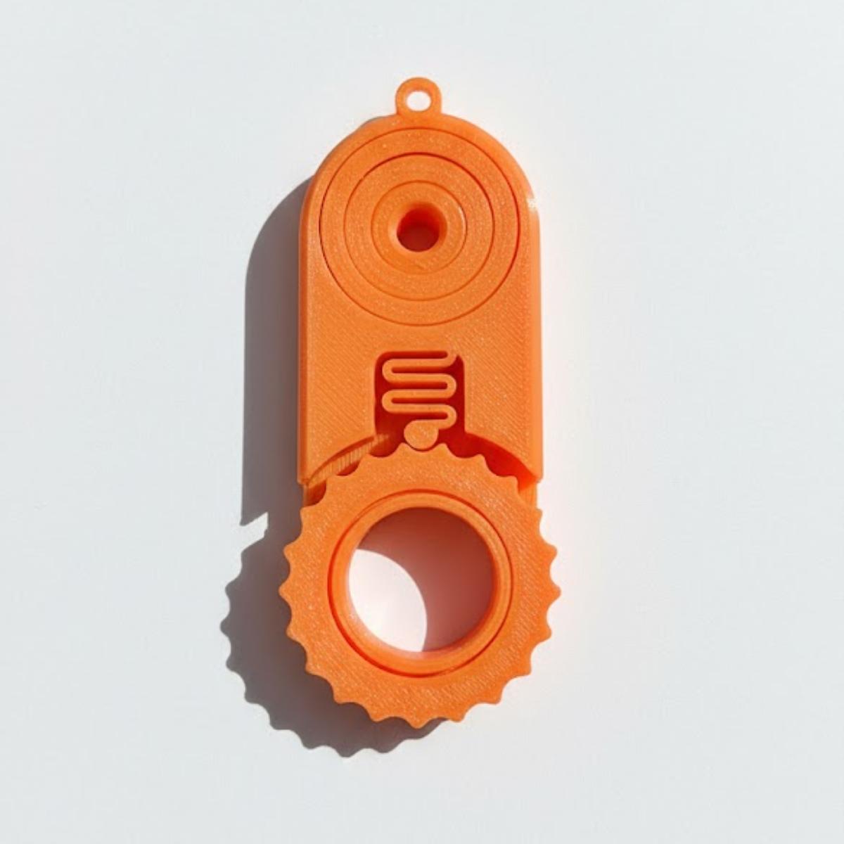 

Multifunction Edc Fidgeting Keychain Toy For Kids, Clicker + Spinner Stress Ease Pocket Gadget (2/3/5/7/12 In 1)