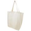 Waoka Tote Bag A3 Large Inner Pocket Capacity Lightweight Thick 14 Ounce Canvas Cotton Plain Eco Multi-purpose