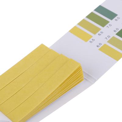 80proužkové metry indikátor pH hodnota 5,5-9,0 alkalický kyselý lakmusový testovací papírek