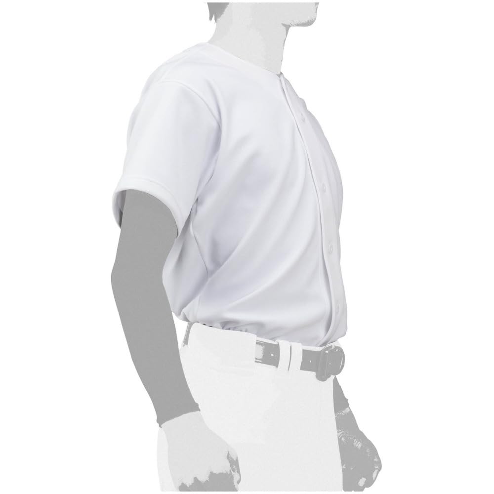 Mizuno Retro GACHI Uniform White Shirt, 12JC2F60, Men's,