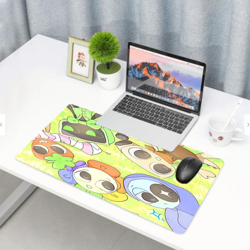 Dandy's World Print Mouse Pad, Anti‑Slip Desktop Keyboard Mat, for PC Laptop Gaming Working Daily Use, Cool Festival Surprise Gift