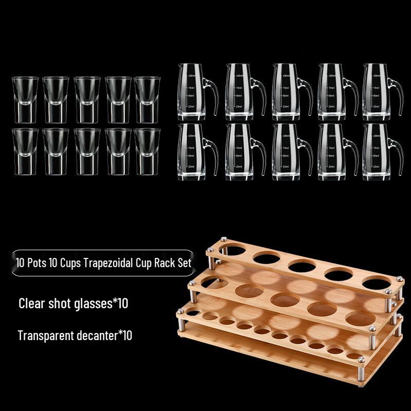Набор для подачи байцзю Handun Glass с декантером