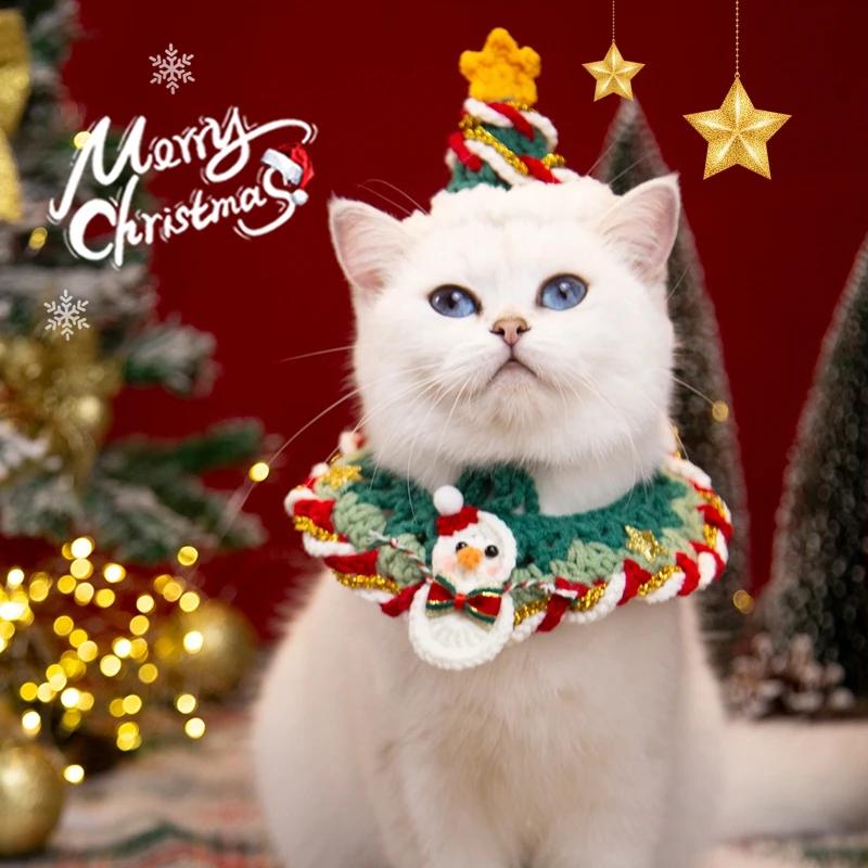 Lion Mane Pet Hat Cat Cosplay Costume Wig for Puppy Halloween Christmas Party Decoration Pet Supplies