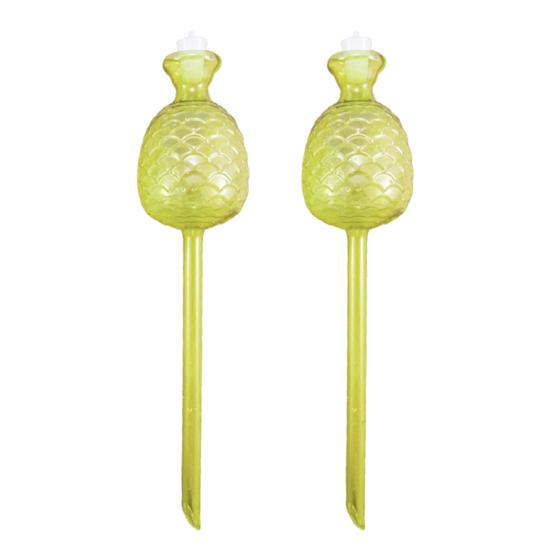 Self Watering Bulbs Pineapple Design Plant Watering Globes Planter Insert Automatic Watering Device for Indoor Outdoor Potted Plants