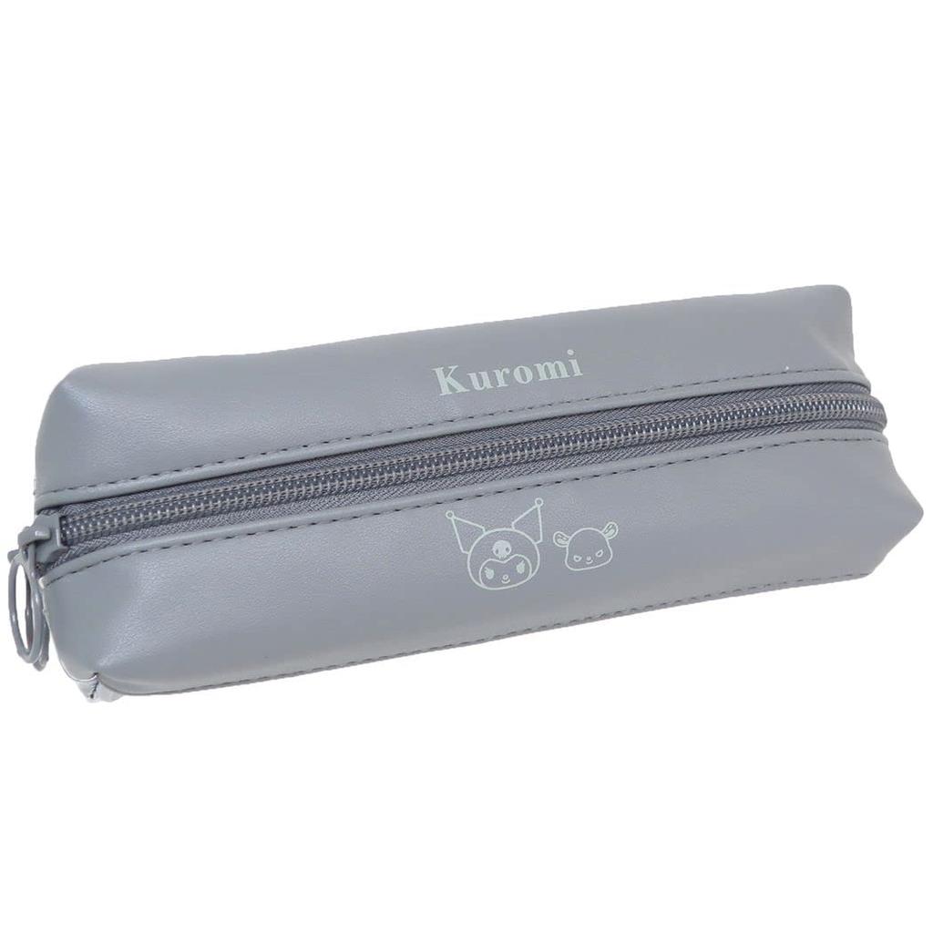 Kuromi Clear Pen Case 2-Room
