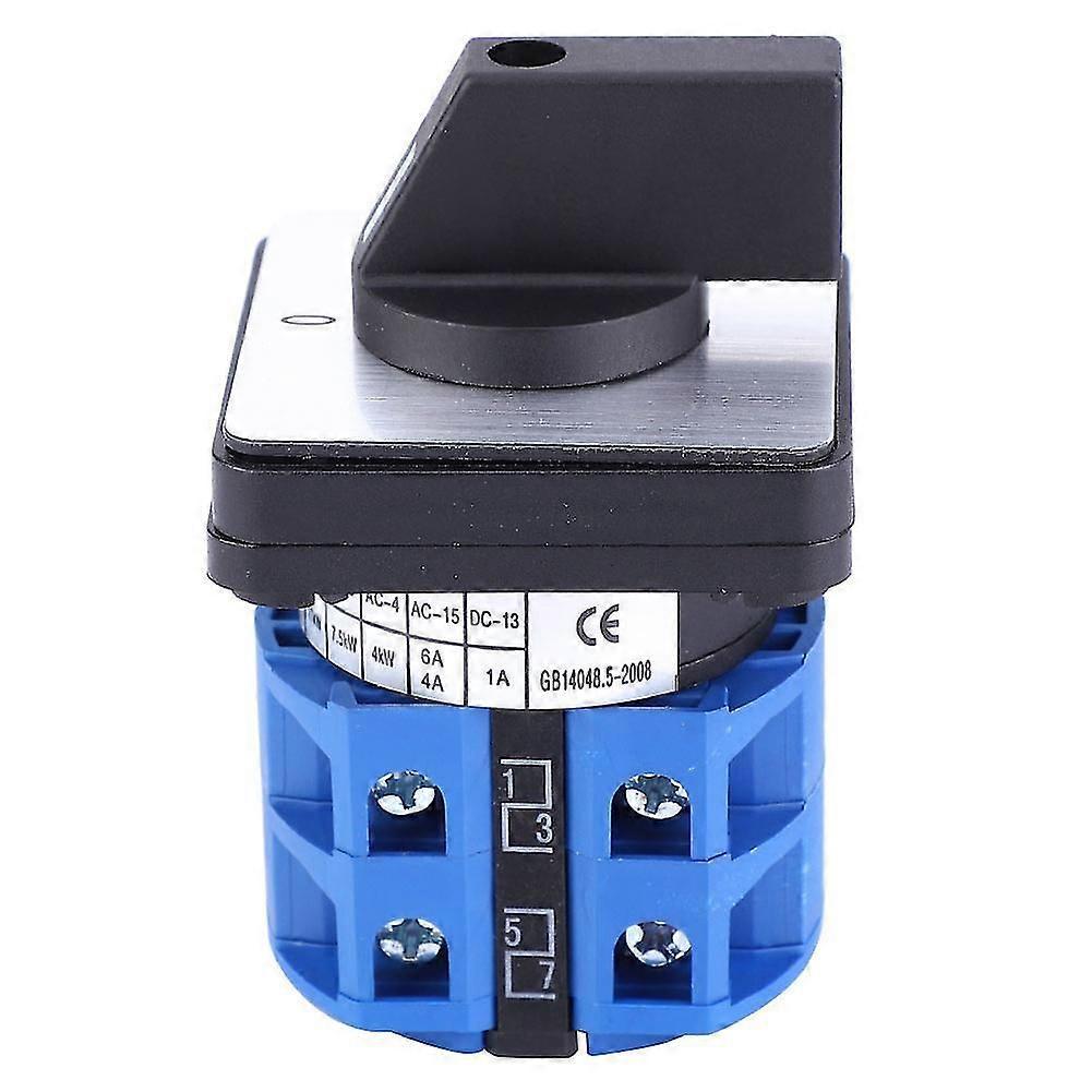 BEM28-25/2 C04 25A 690V Interrupteur rotatif de changement de position 2 positions 48x48x80mm
