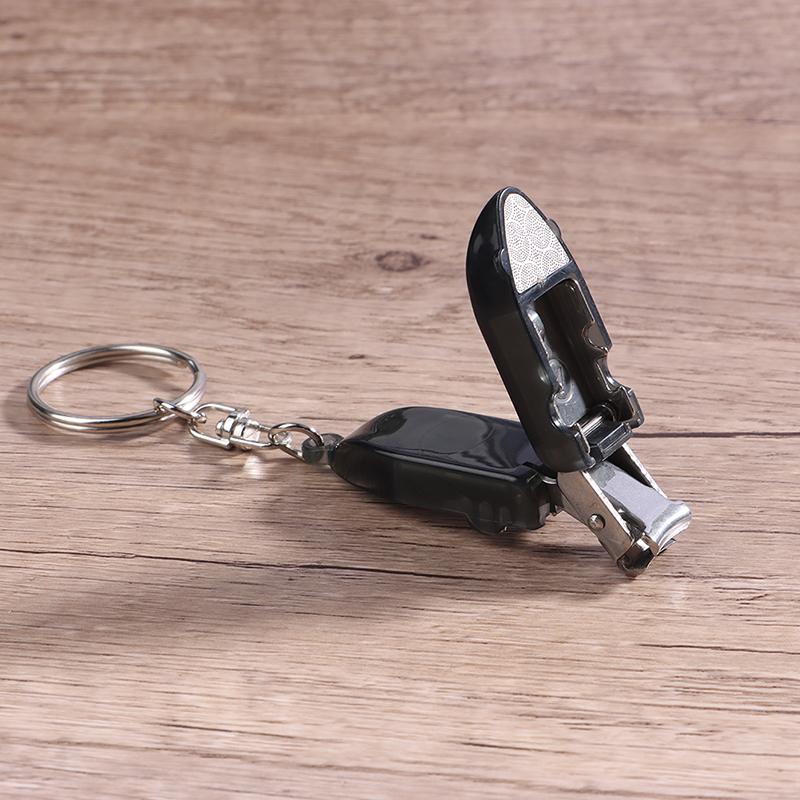 Mini Folded Nail Clipper Wide Jaw Opening Portable Outdoor Camp Multi Manicure Nail Scissors Tool