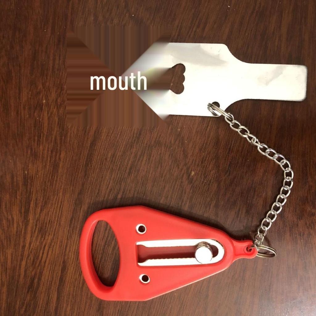 Tragbares Türschloss: Doppelnutzungs-Diebstahlsicherungstürstopper und Störsender ohne Bohren