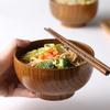 Huabeishi Natural Jujube Wood Dining Bowl