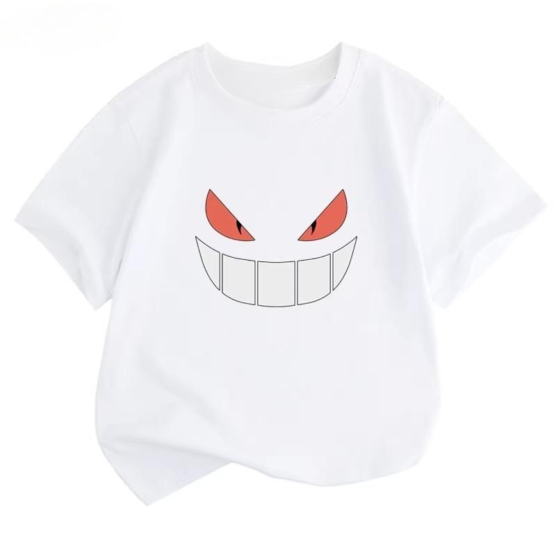 Potdemiel Summer New Pikachu Kids 100 Cotton TShirt Comfortable and Breathable Suitable for Boys and Girls