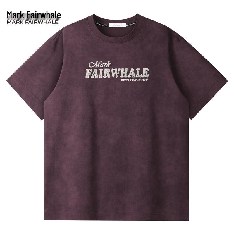 Mark Fairwhale Men's Dark Pattern Vintage Short Sleeve T-shirt