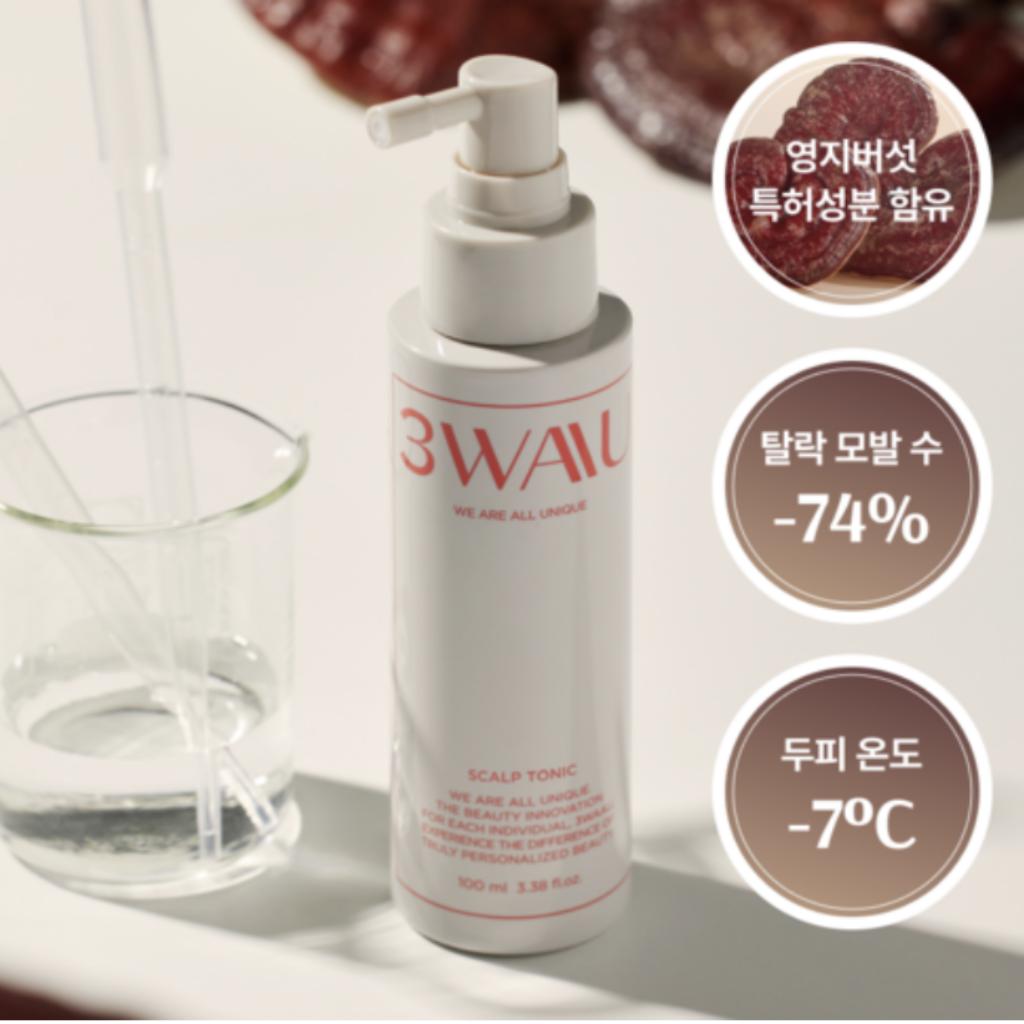 [3WAU] Ganoderma Cooling Scalp Tonic 100ml