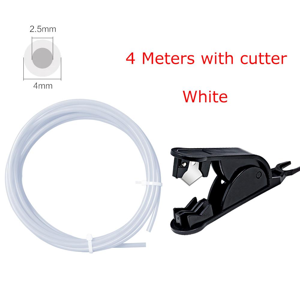 Teflonto Pipe for Bambu Lab P1P AMS A1 mini 3D Printer PTFE Tube Bowden Extruder 1.75mm ID2.5mm OD4mm Bambulab Filament Parts