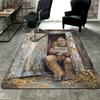 Fun Bigfoot Rug Floor Mat for Living Room or Bedroom Soft and Comfortable Carpet a Gift for Birthday and Holiday.MFF0918464
