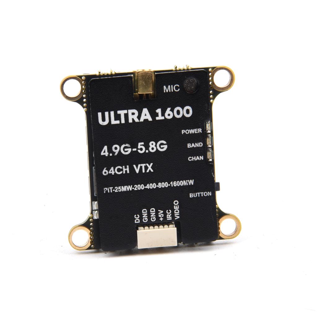 NEU 64CH 4.9G-5.8G 1.6W / 2.5W FPV VTX Sender mit Antenne Für Langstrecken-FPV-Rennddrohnen-Rahmen