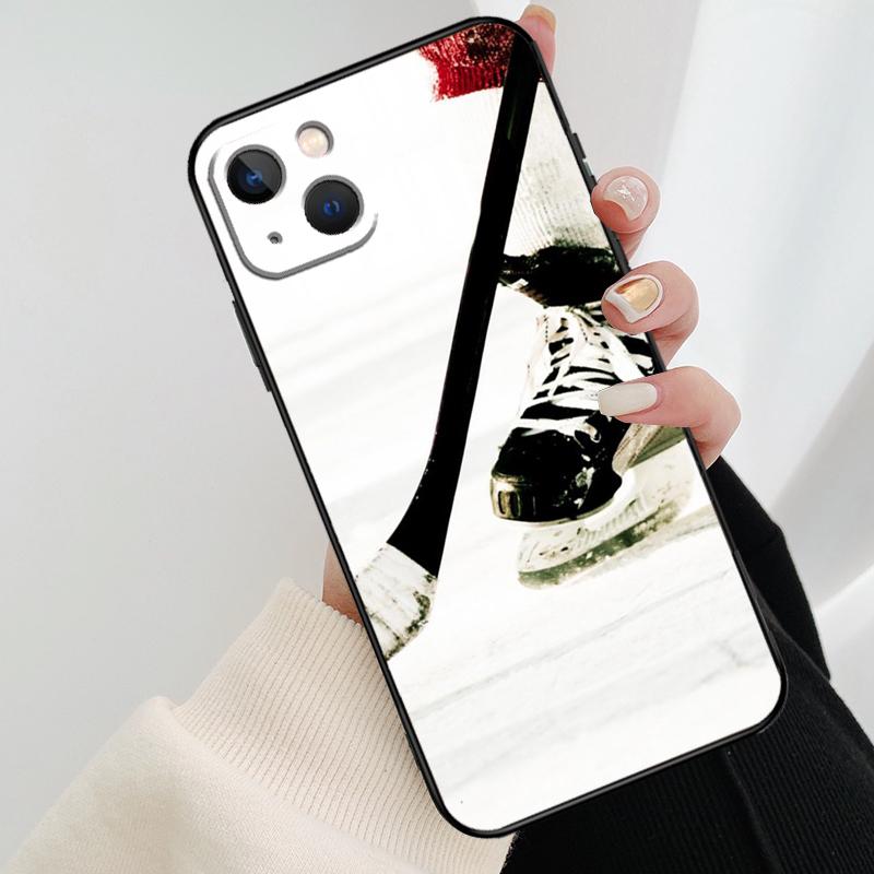 Hockey Sport Phone Case For iPhone 17 Pro Max 14 13 12 11 15 16 Pro Max mini 15 16 Plus 16e 17 Air Cover