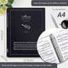 A4A 150.00G Music Score Book Piano Music Score Book Loose-Leaf Document Holder Folder Reading Book Can Be Modified Album Storage
